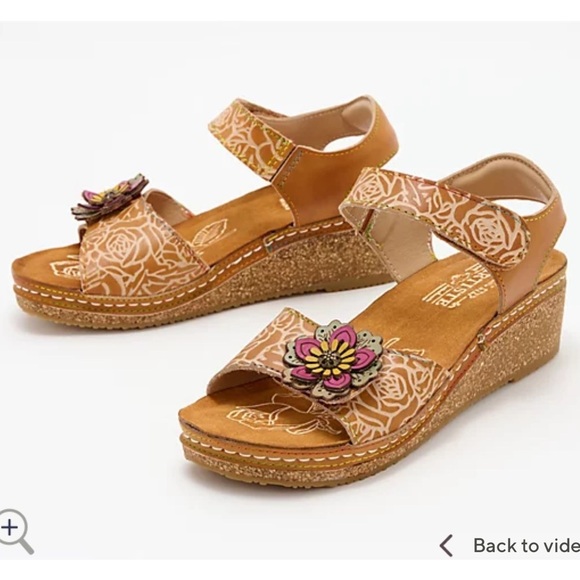 L'artiste By Spring Step Cuteness Sandals
Women's 8.5 & 10 Camel Multic… - Picture 7 of 8